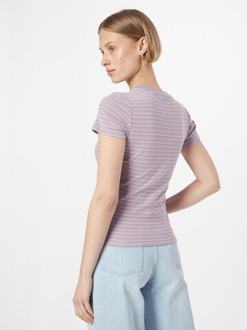 LEVI'S ® Shirt 'Rib Baby Tee' in Lila