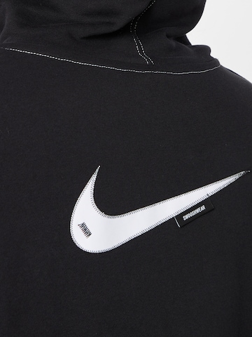 Nike SportswearSweater majica - crna boja