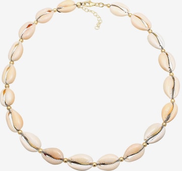 ELLI Necklace in Beige: front