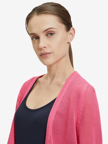 Betty Barclay Sommer-Strickjacke mit 3/4 Arm in Pink