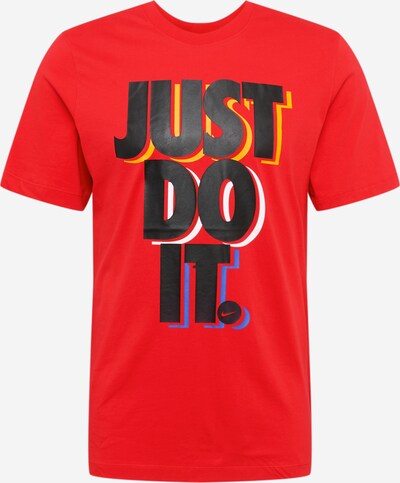 Tricou Nike Sportswear pe albastru / galben auriu / roșu / negru / alb, Vizualizare produs