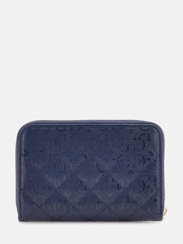 GUESS Wallet 'Idra' in Blue
