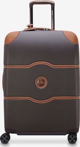 Valisette 'Chatelet Air' Delsey Paris en marron : devant