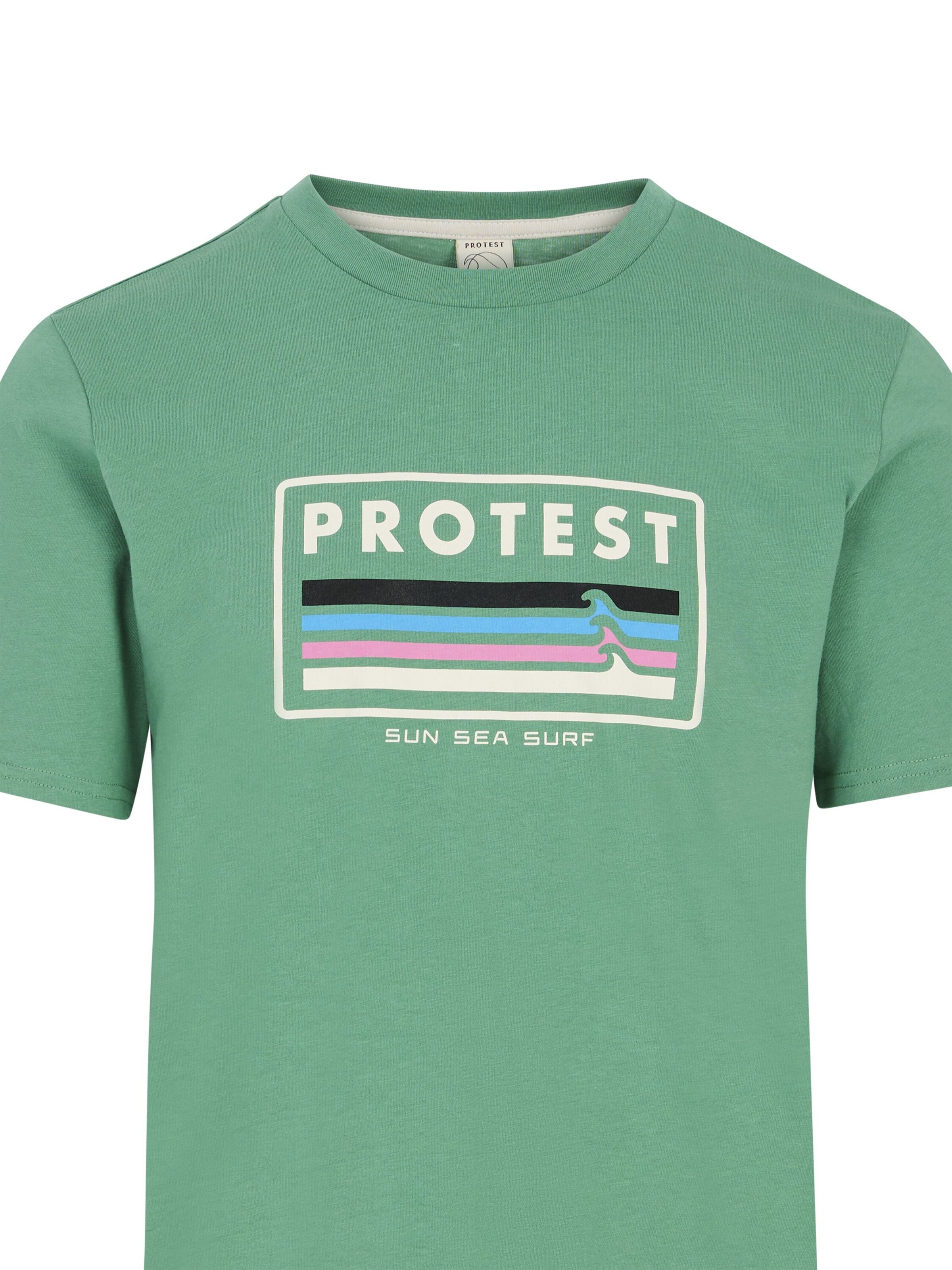 PROTEST Shirt 'PRTBarn' in Green