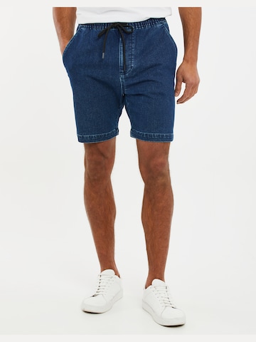 Threadbare Regular Jeans 'Plaza' in Blauw: voorkant