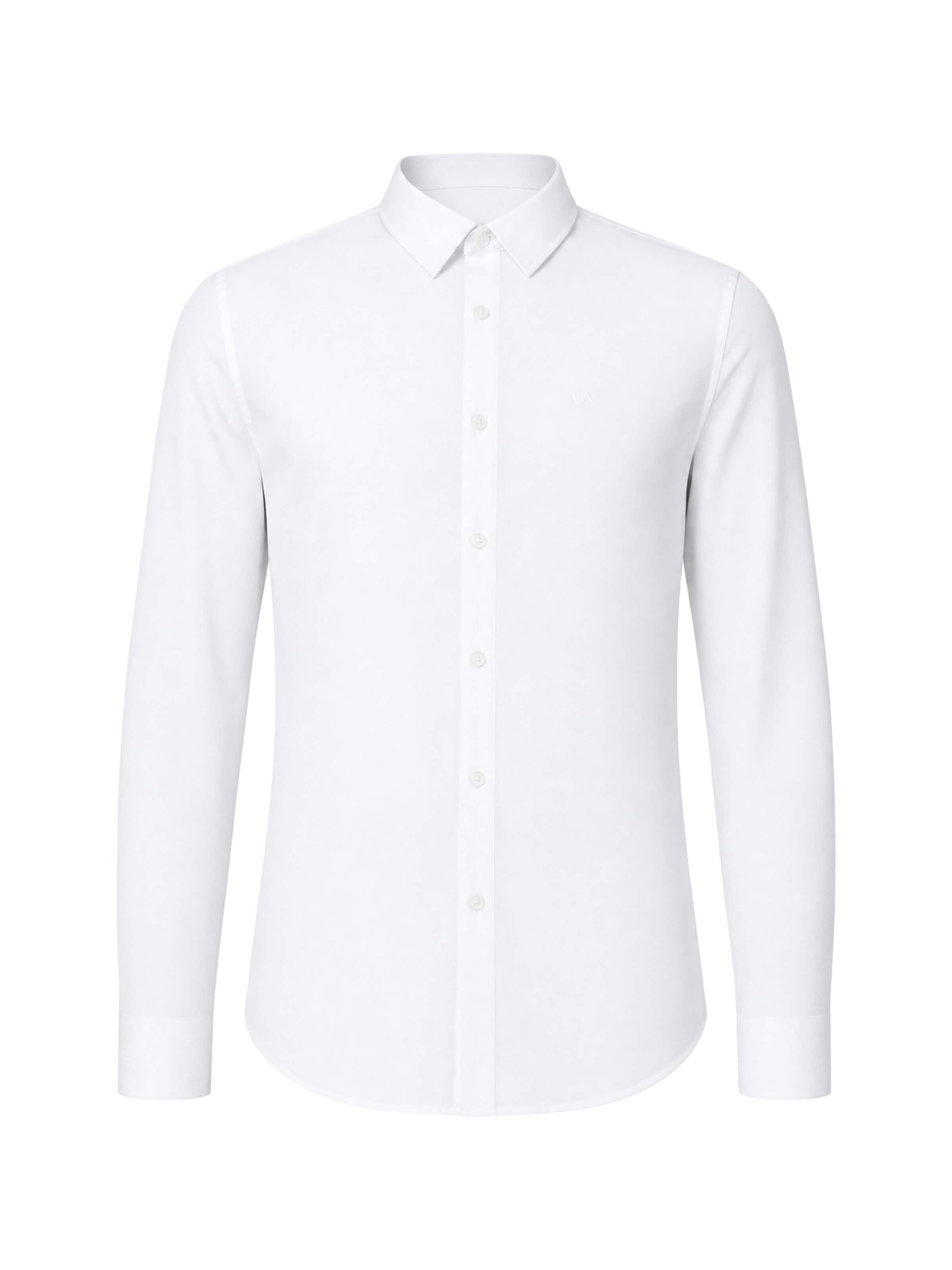 Maglietta '8NZCGB Z8ANZ' di ARMANI EXCHANGE in bianco: frontale
