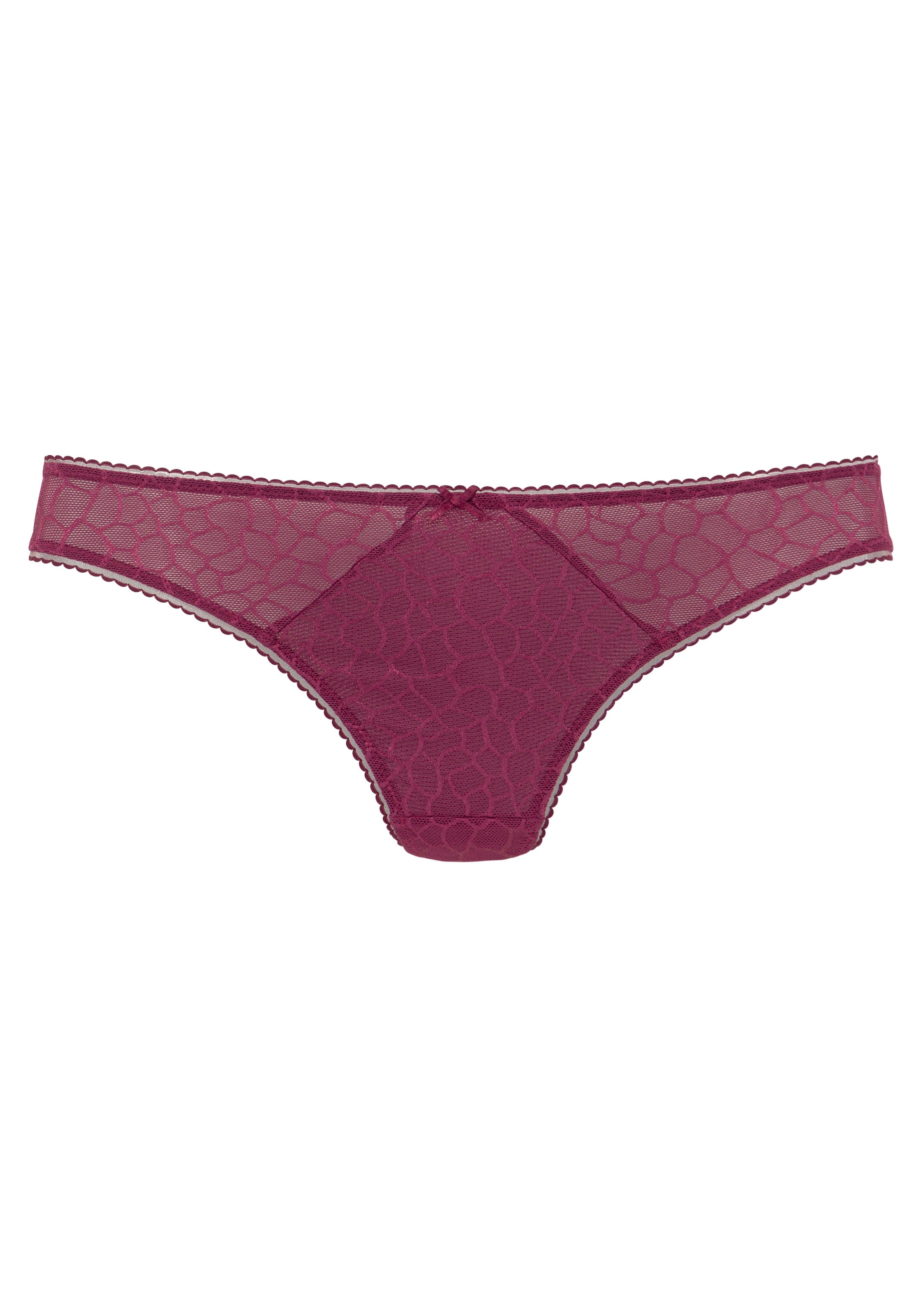 LASCANA String in Purple: front