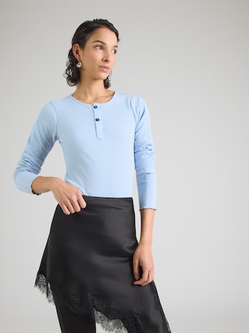 G-STAR Tričko – modrá: přední strana