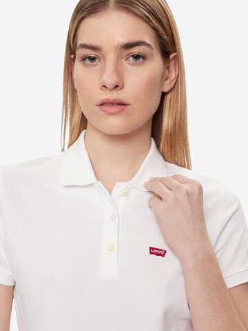 LEVI'S ® Футболка 'Slim Polo Shirt' в Белый