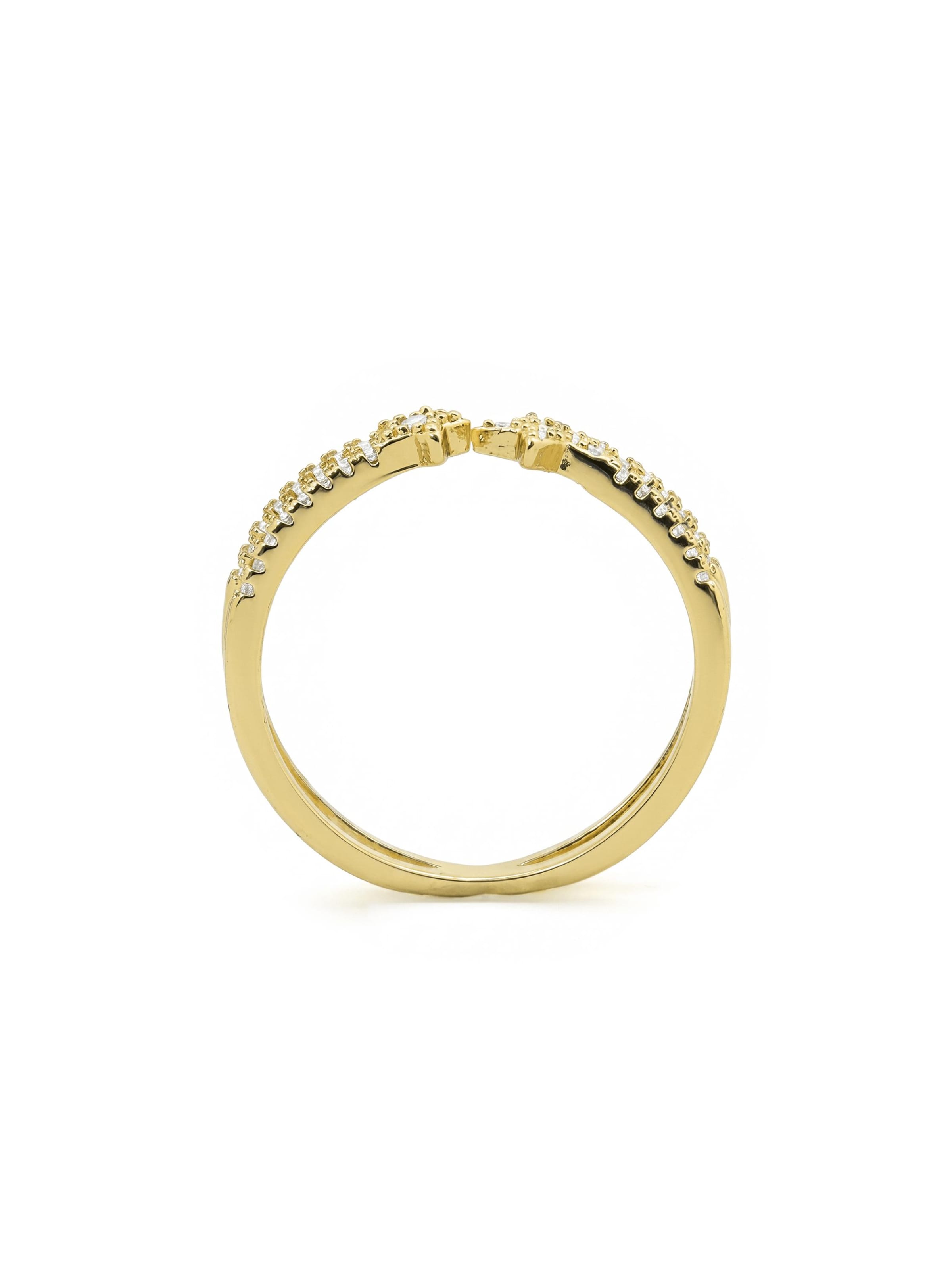 Luxenter Ring 'Helmsu'‌‌‌‌‌‌‌‌ in Gold