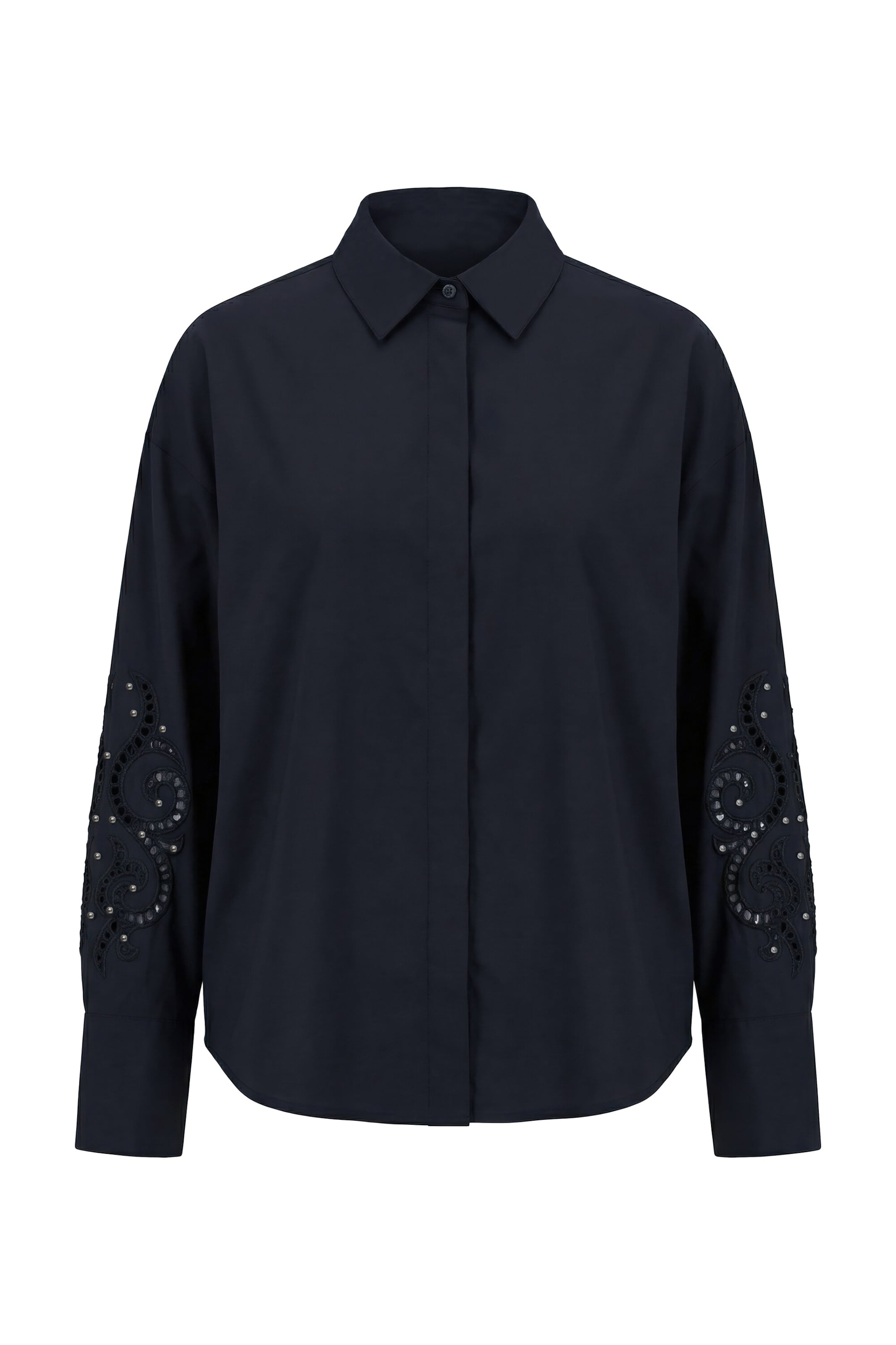 Studio Untold Bluse in Schwarz