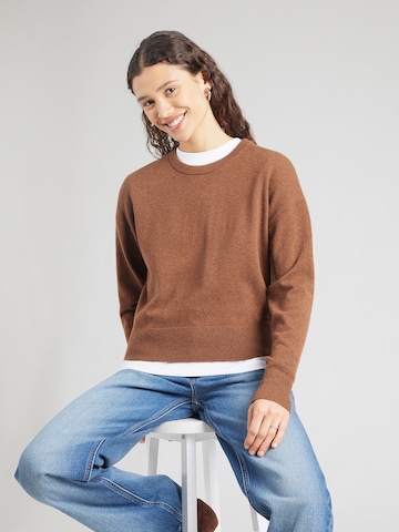 Calvin Klein Pulover | rjava barva: sprednja stran