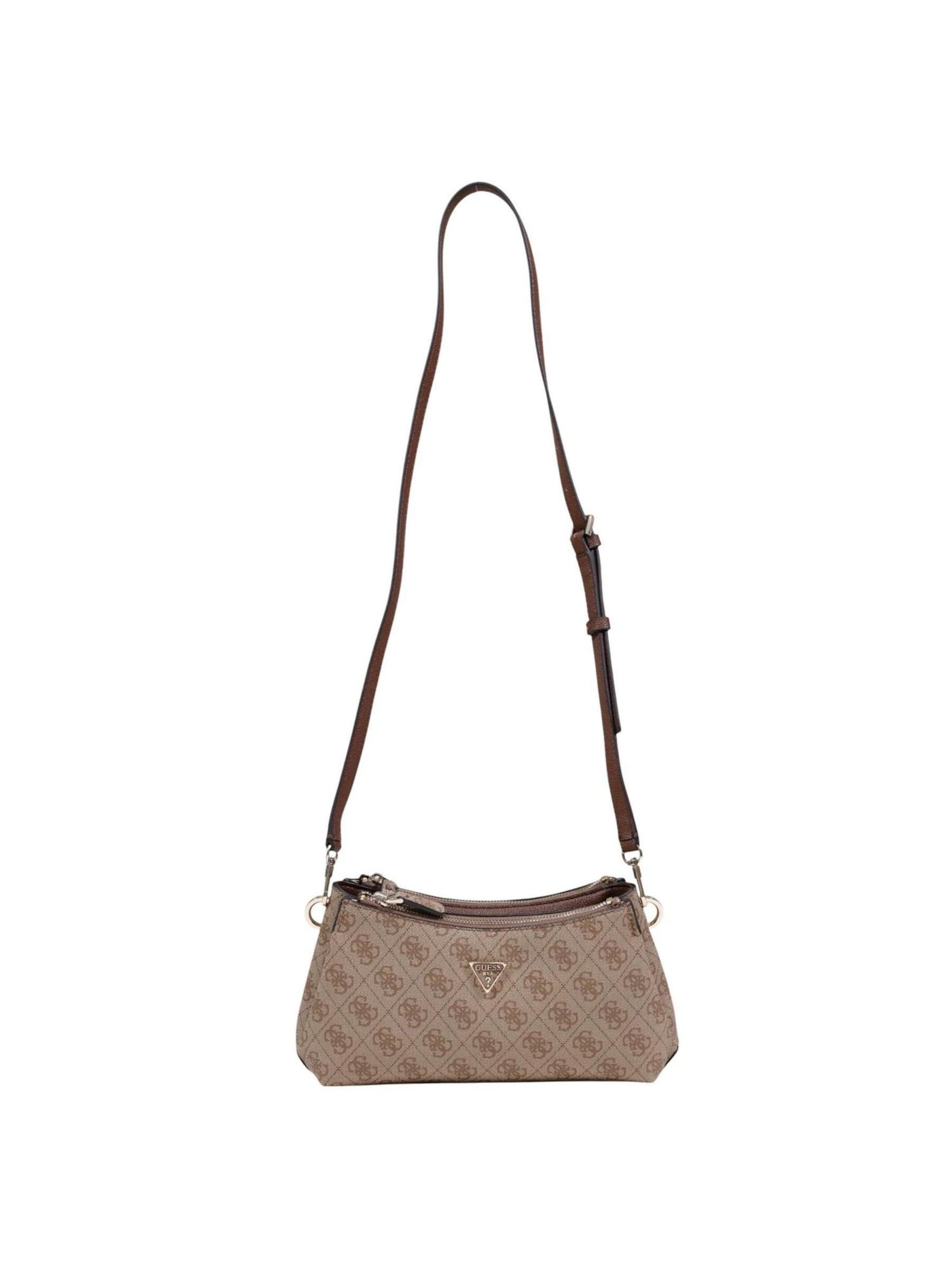 GUESS Skuldertaske 'NOELLE II 3 HWBG96 72730' i beige
