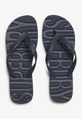 Superdry T-Bar Sandals in Blue