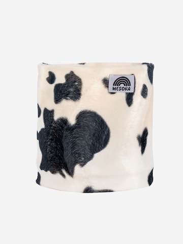 WESORA GmbH Schlauchschal 'Premium Kunstfell Neckwarmer' in Schwarz: Vorderseite