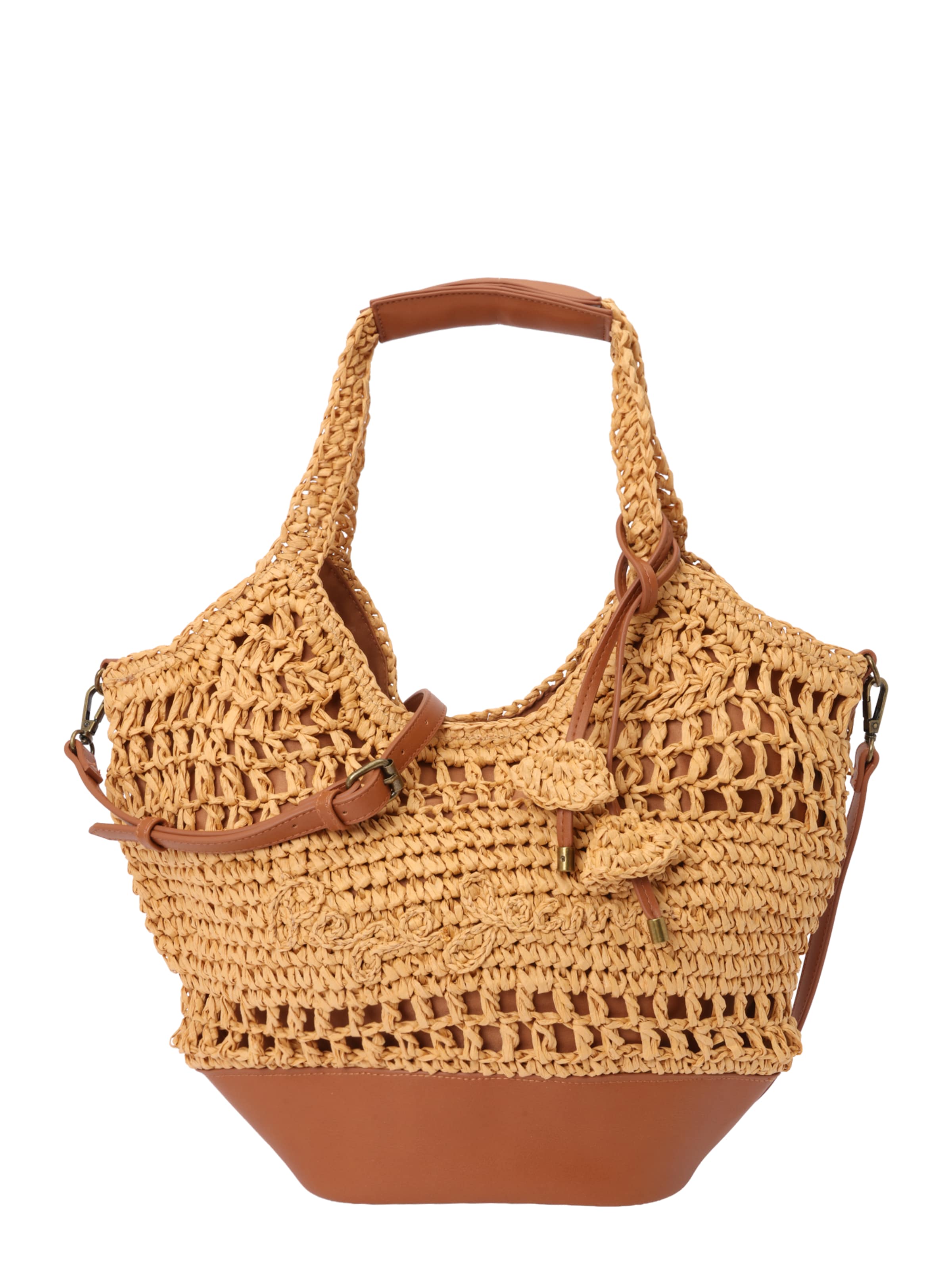 Pepe Jeans Strandtasche 'Judith Balm' in Gelb: Vorderseite