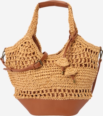 Pepe Jeans Strandtas 'Judith Balm' in Geel: voorkant