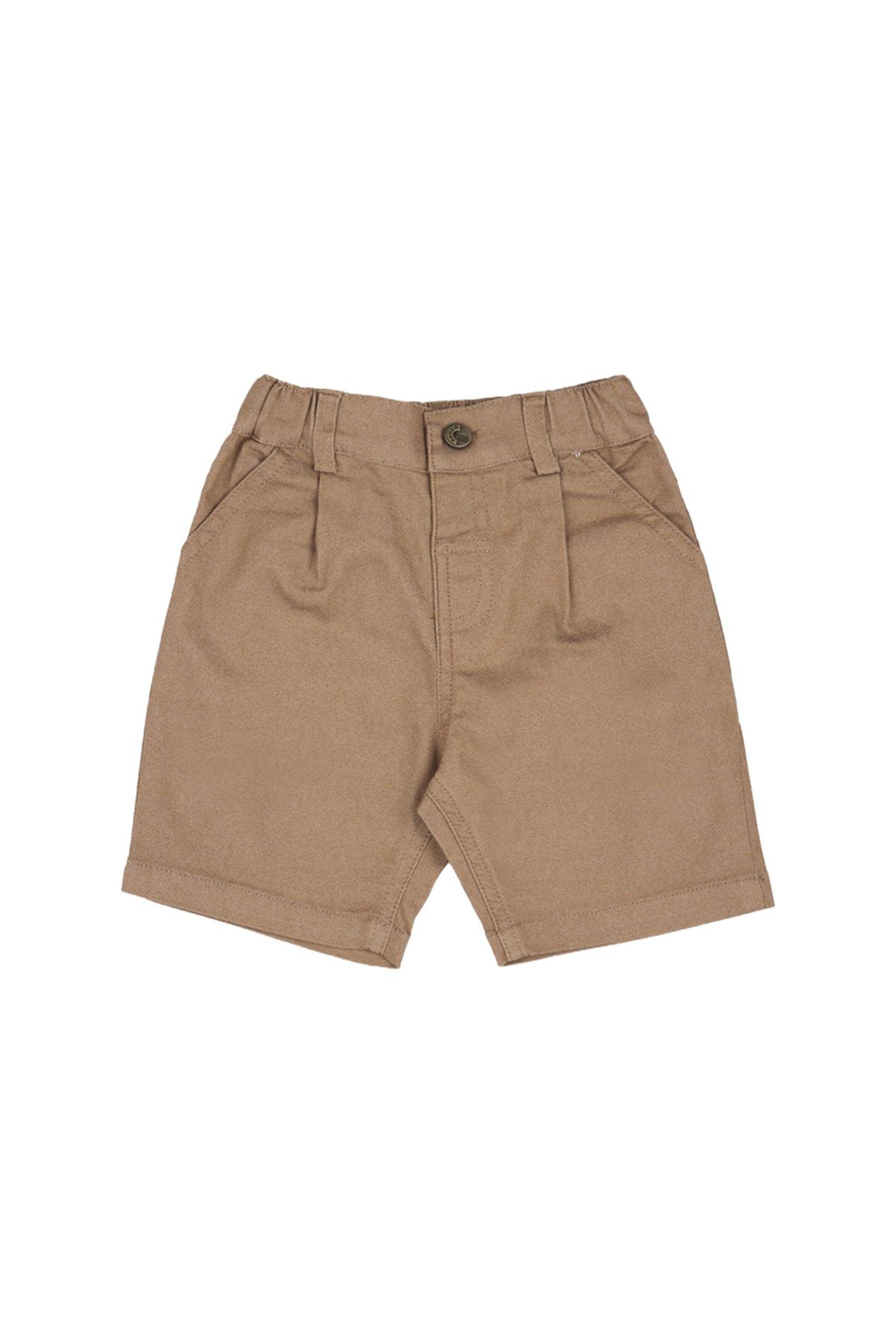 Panço Regular Shorts in Braun: Vorderseite