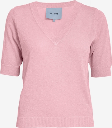 Top 'Milla' di minus in rosa: frontale