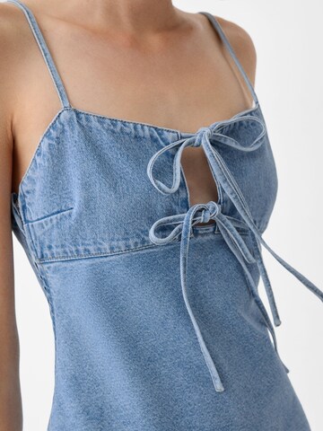 Bershka Dress in Blue