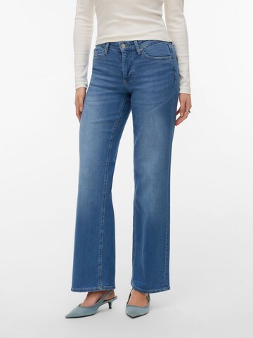 VERO MODA - Pierna ancha Vaquero 'VMLexi' en azul: frente