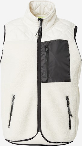 Gilet 'JC BERRI' The Jogg Concept en blanc : devant