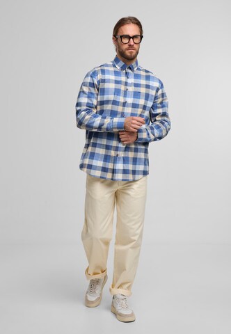 FYNCH-HATTON Regular Fit Hemd in Blau