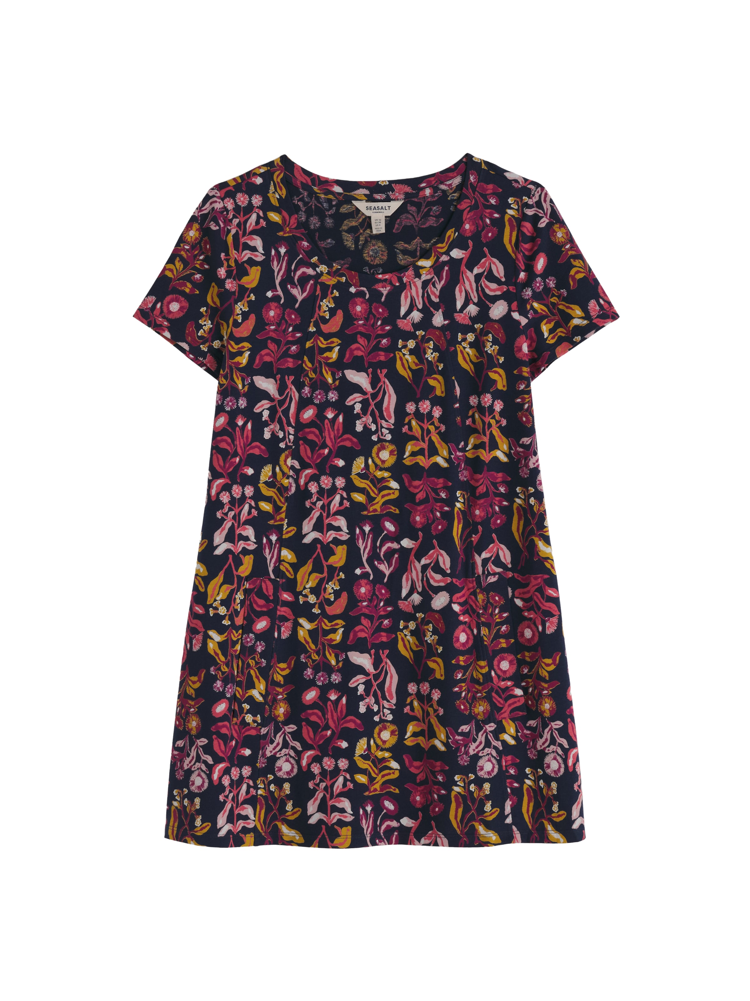 Seasalt Cornwall Tunika 'Screenprint' värissä sininen: etupuoli