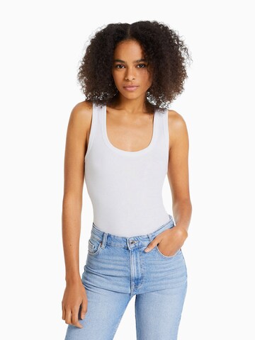 Bershka Top - fekete: elől