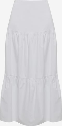 Sável Skirt 'CASEY' in White: front