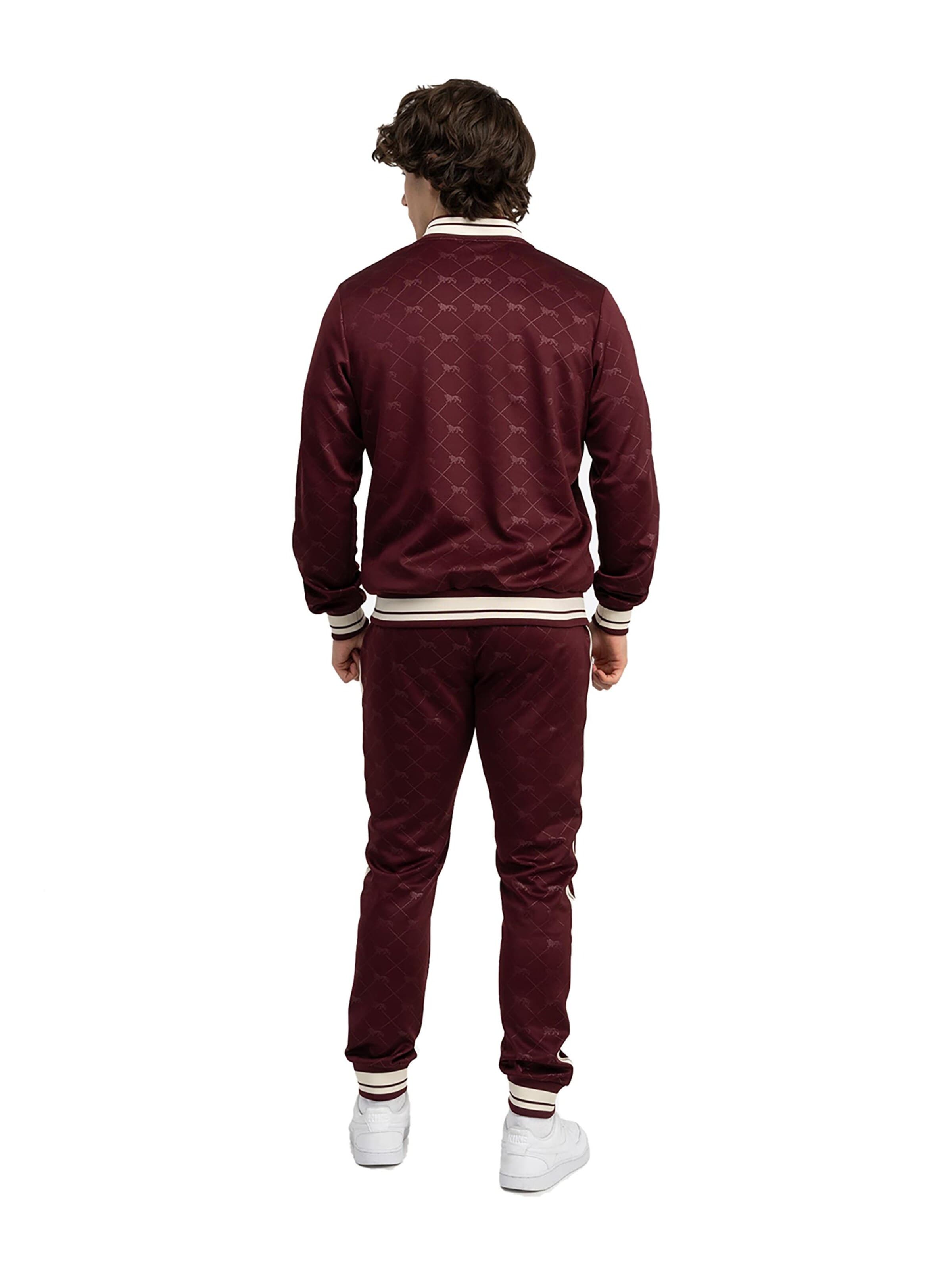 LONSDALE Jogginganzug 'Ashwell' in Rot