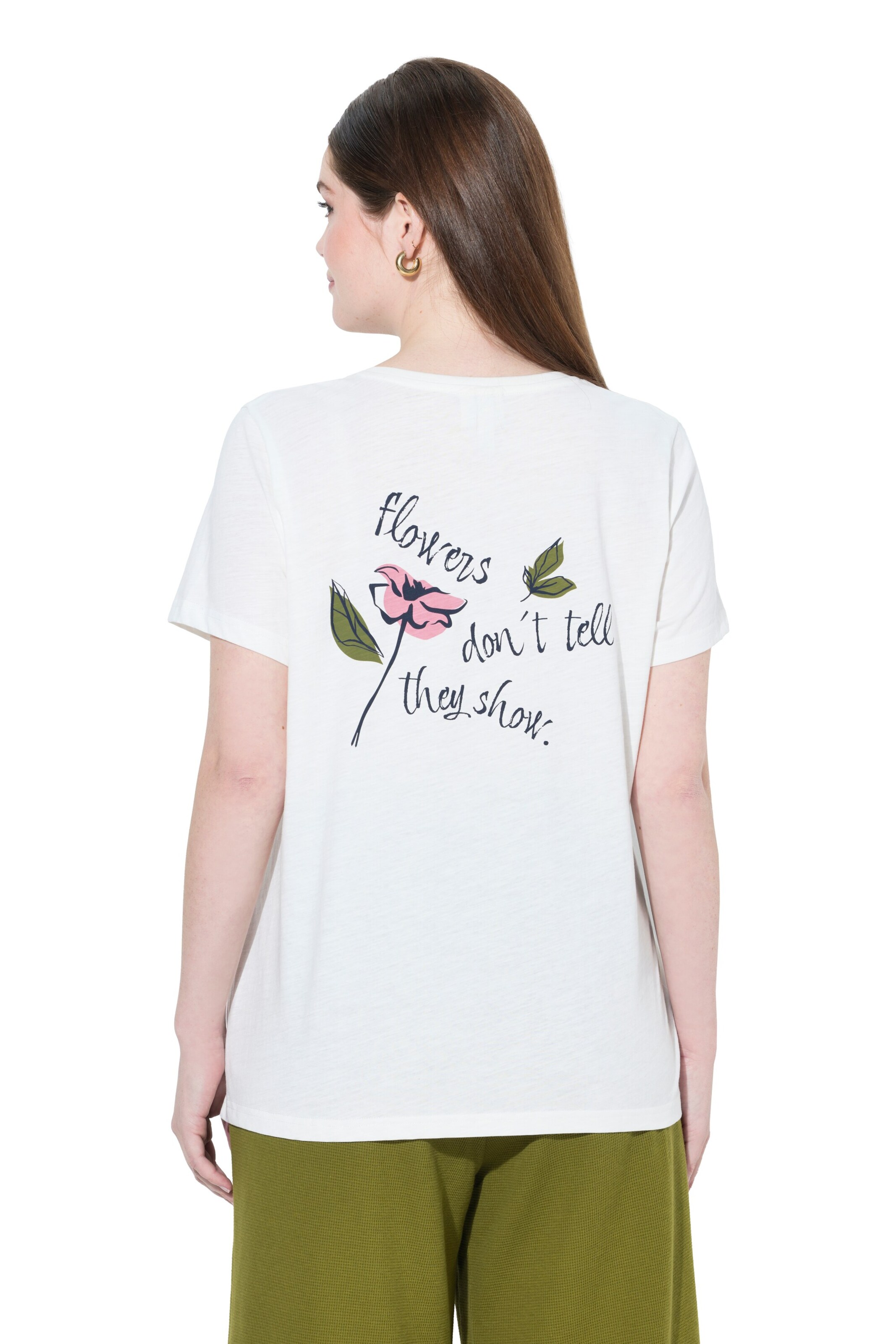 Ulla Popken Shirt in Wit