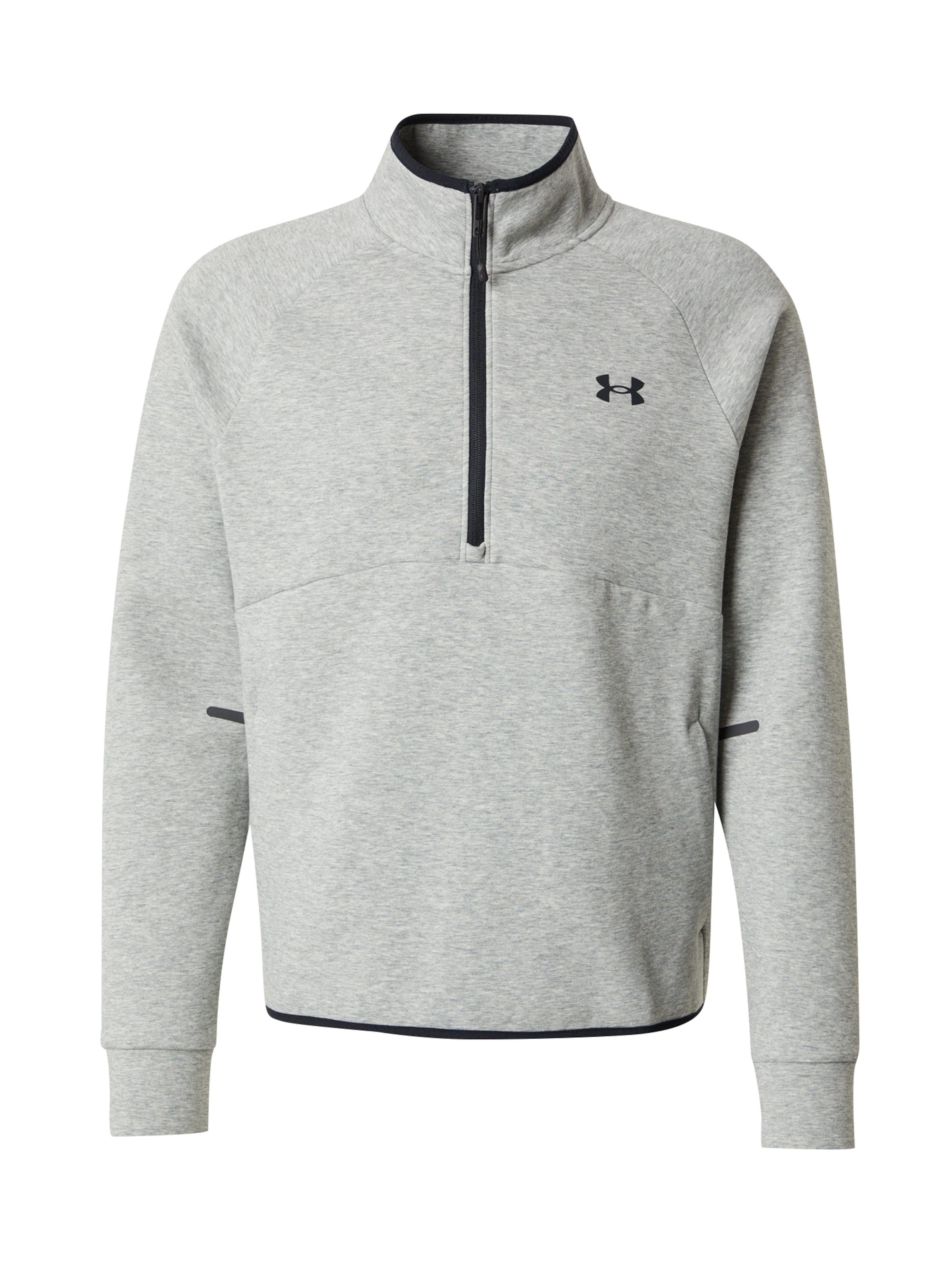 UNDER ARMOUR Athletic Sweatshirt 'Unstoppable' in Grey: front