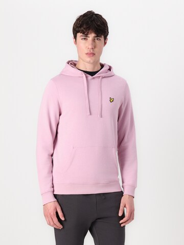 Felpa di Lyle & Scott in rosa: frontale