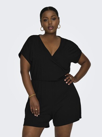 ONLY Carmakoma Jumpsuit in Black: front