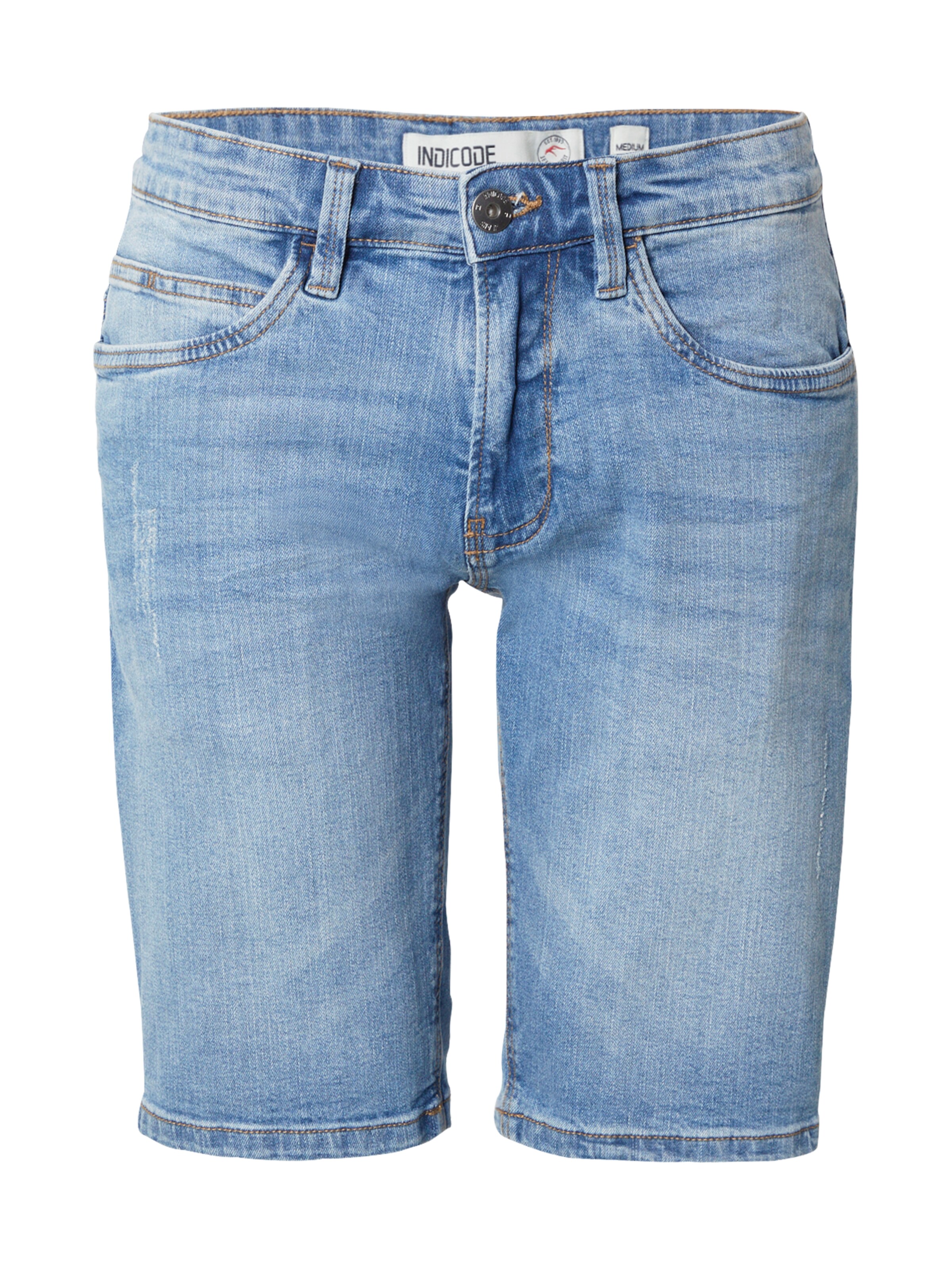 INDICODE JEANS Regular Jeans 'Kaden' in Blue: front