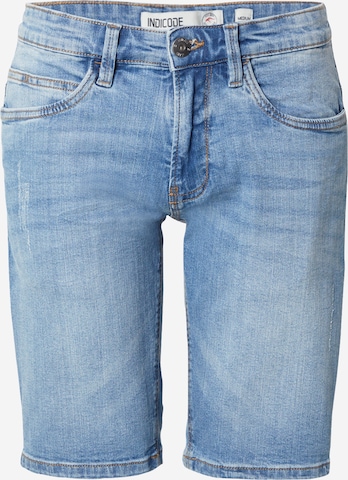 INDICODE JEANS - regular Vaquero 'Kaden' en azul: frente