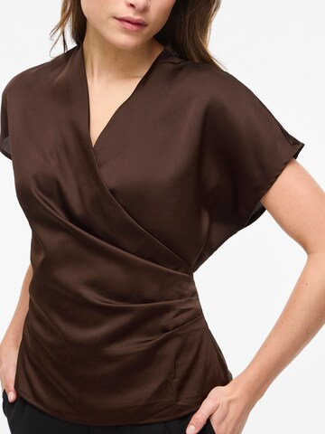 VILA Bluse 'VIElette' i brun