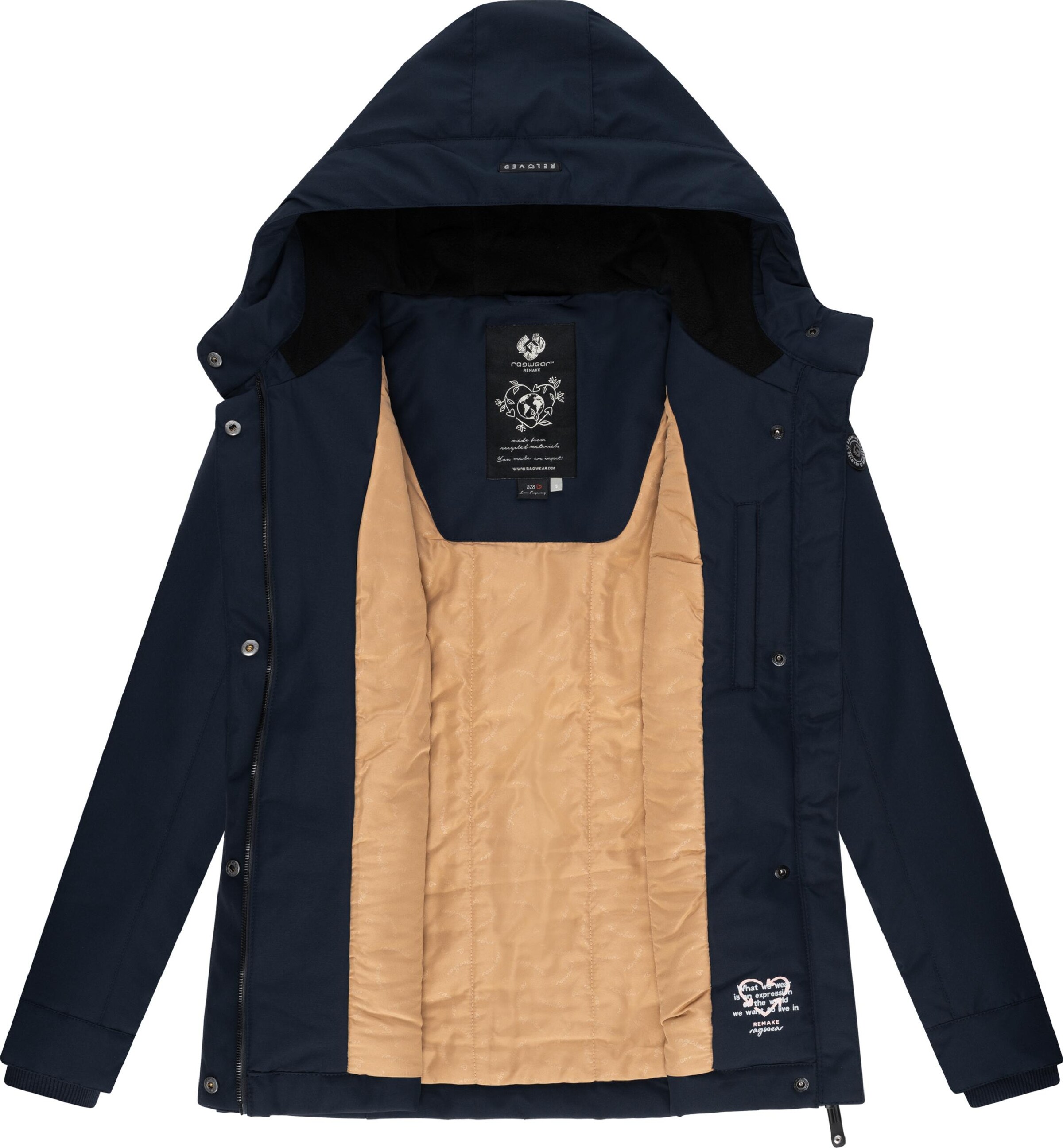 Veste d’hiver 'Jazmin Remake II' Ragwear en bleu