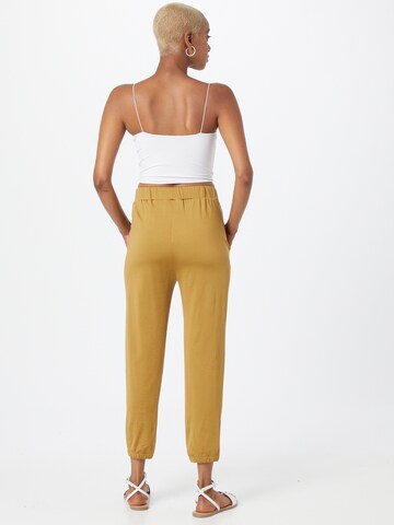 Karo Kauer Tapered Pants 'Glowy' in Yellow