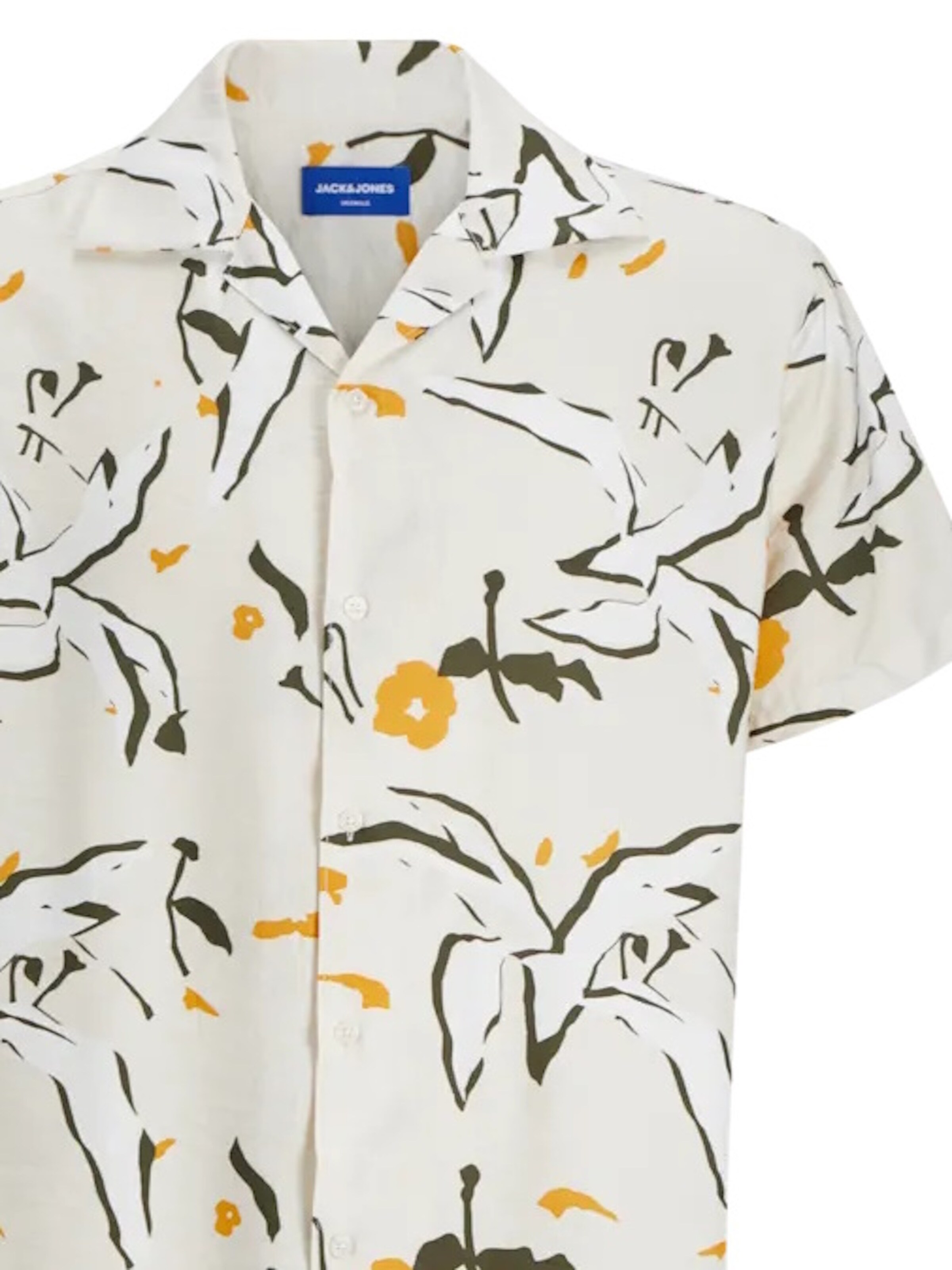 Fit confort Chemise Jack & Jones Junior en blanc