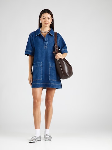 TOPSHOP Kleid in Blau: Vorderseite