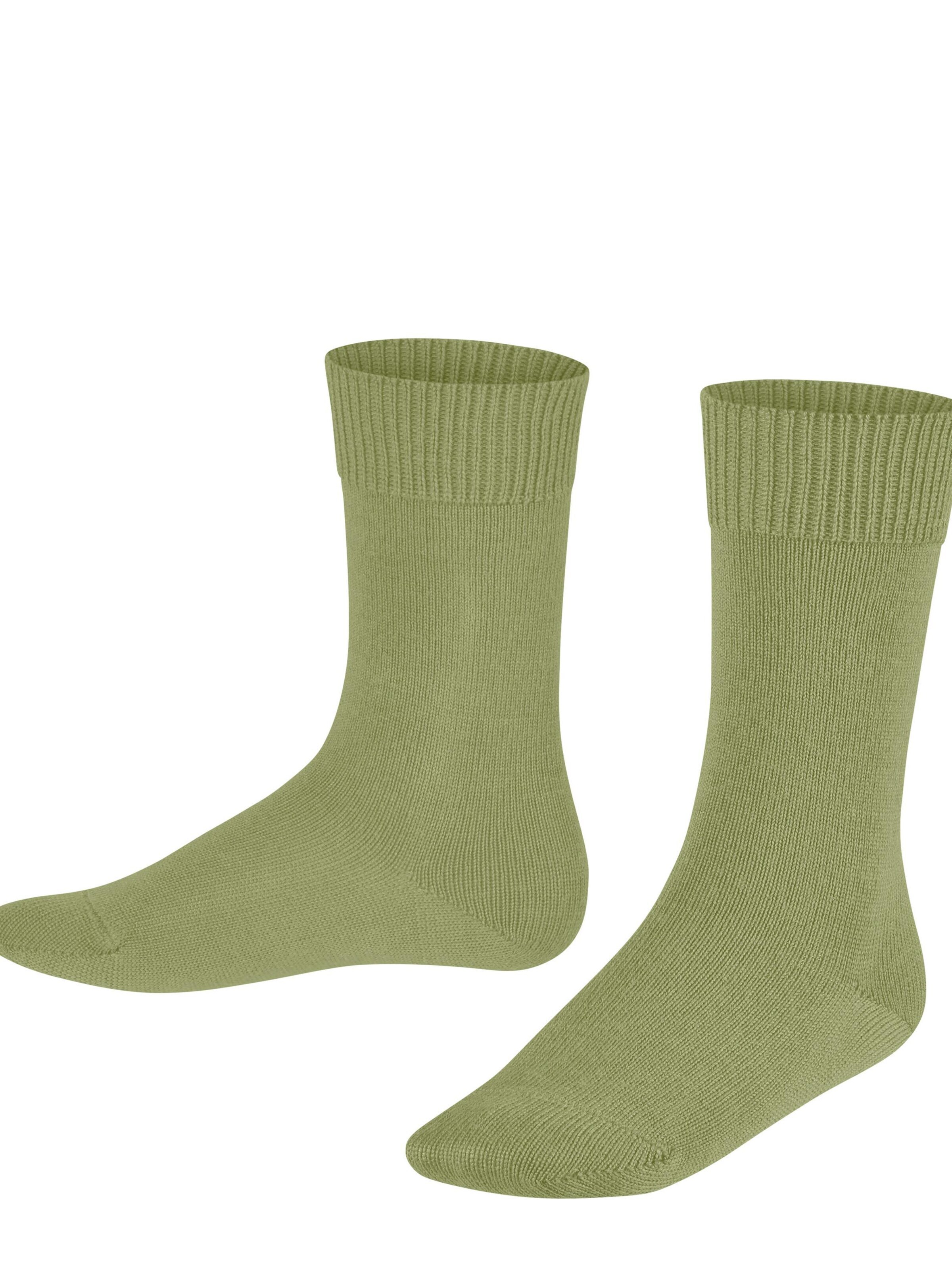 FALKE Socks 'Comfort Wool' in Green: front