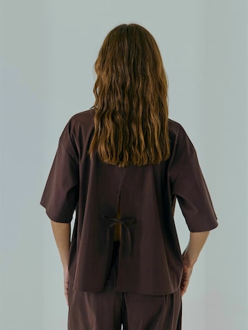 NORR Shirts ' Otilia ' i brun