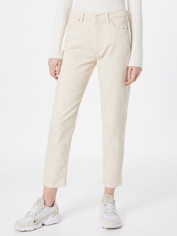 Calvin Klein Regular Jeans in Beige: predná strana
