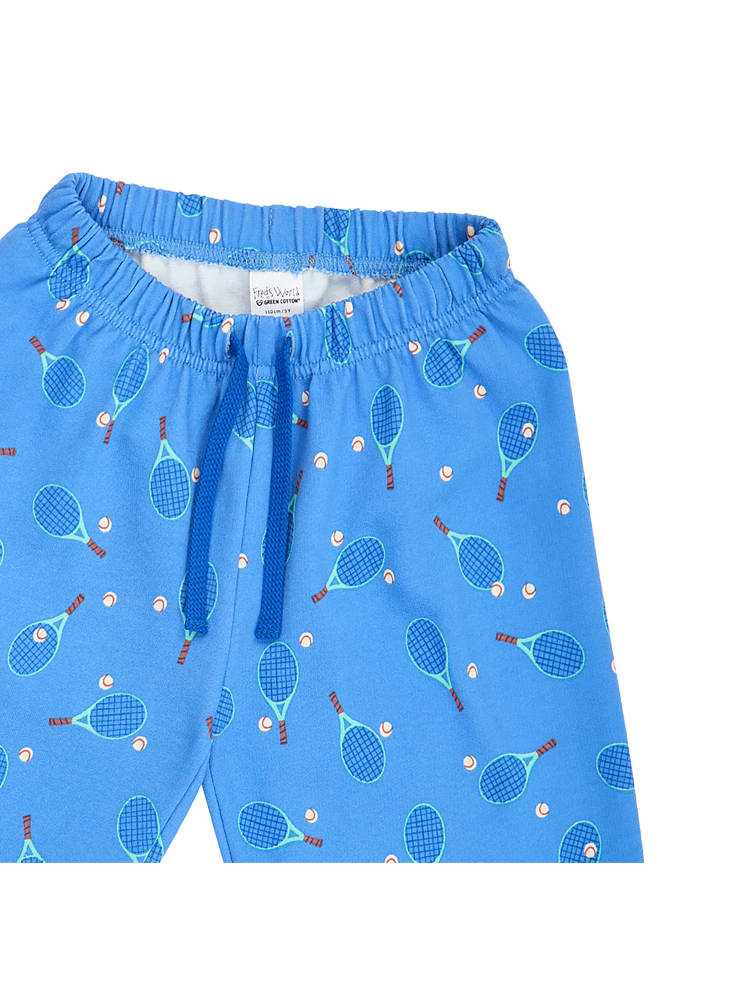Fred's World by GREEN COTTON - Loosefit Calças em azul