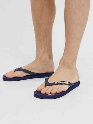 JACK & JONES Teenslippers in Blauw