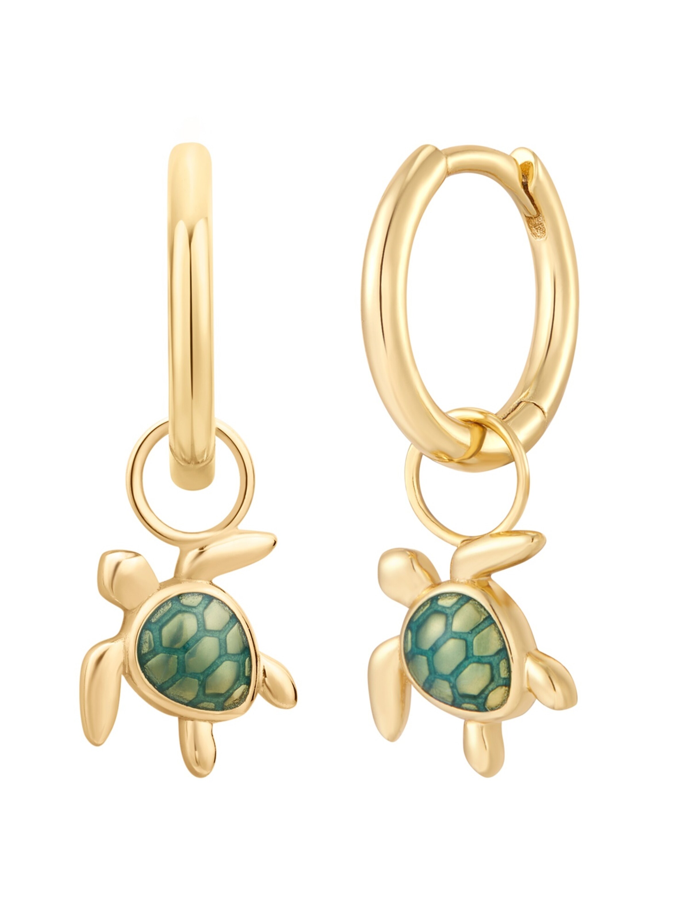 Glanzstücke München Oorbellen in Goud: voorkant