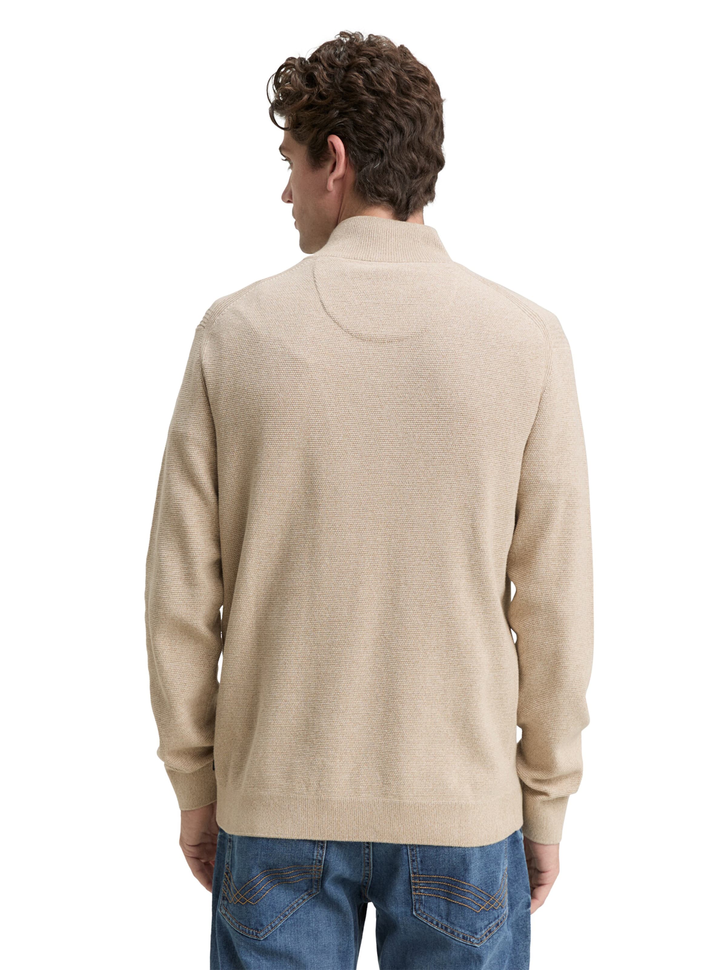 TOM TAILOR Sweater in Beige