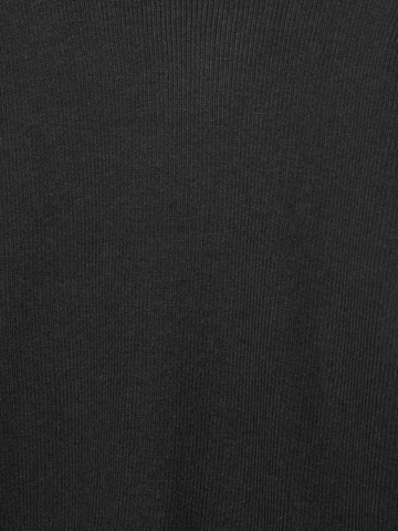 Pull&Bear Pulover | črna barva